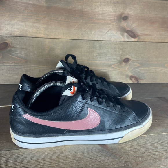 nike court legacy mens size 10 shoes black athletic comfort sneakers - Picture 2 of 8
